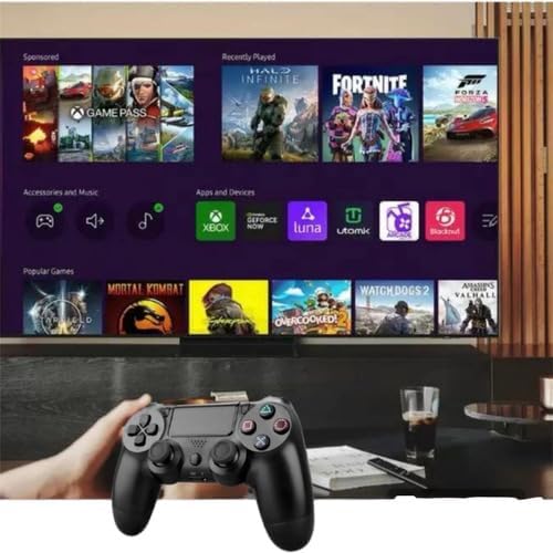 Controle game para TV compatível com Samsung LG Sony AOC Phillips Gaming Hub Xbox Games pass Geforce Now Cloud Gaming Tizen e Web OS