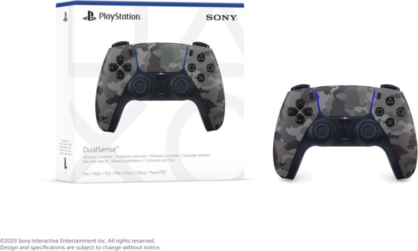 DualSense™ – Gray Camouflage