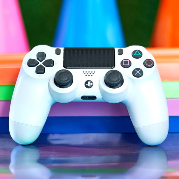 Controle Dualshock 4 Branco Glacial - PlayStation 4