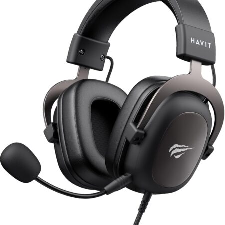 Headphone Fone de Ouvido Havit HV-H2002d, Gamer, com Microfone, Falante 53mm, Plug 3.5mm: compatível com XBOX ONE e PS4, HAVIT, HV-H2002d e Outros