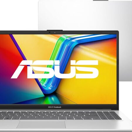 Notebook ASUS Vivobook Go 15, Intel Core i3 N305, 4GB, 128GB SSD, W11 Home, Tela 15.6" FHD Cool Silver - E1504GA-NJ440W