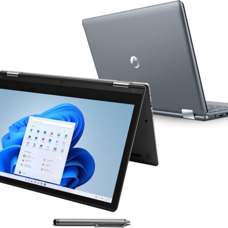 Notebook Positivo Duo 2 em 1 Intel Celeron Windows 11 Home 4GB 128GB, Tela 11.6" IPS HD, Cinza - C4128B-3