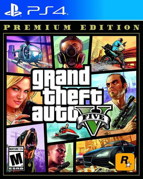 Grand Theft Auto V - Premium Online Edition - Playstation 4